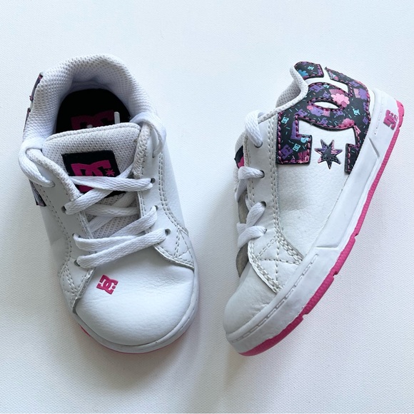 DC Other - DC Skate Shoes Toddler Girls Cupcake Sneakers 7W